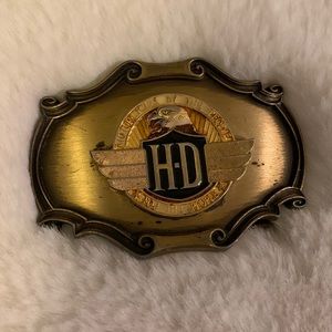 Vintage 1978 Harley Davidson belt buckle